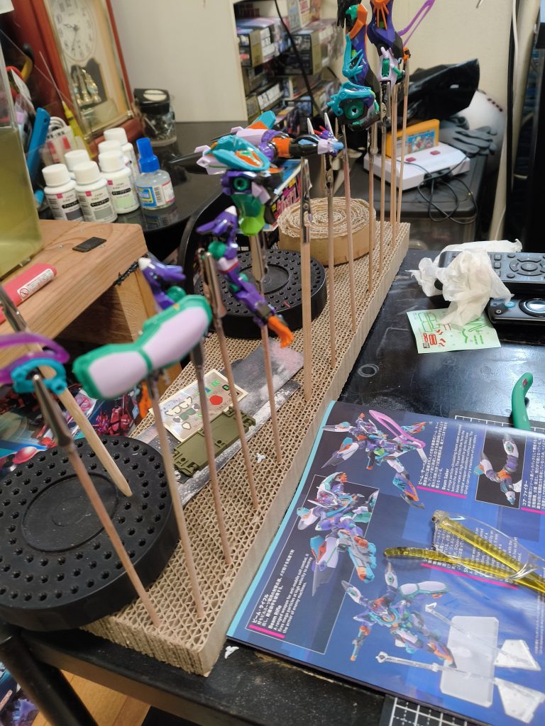 塗装は部分塗装なので手間いらず？ほぼ素組みでこの完成度素晴らしい