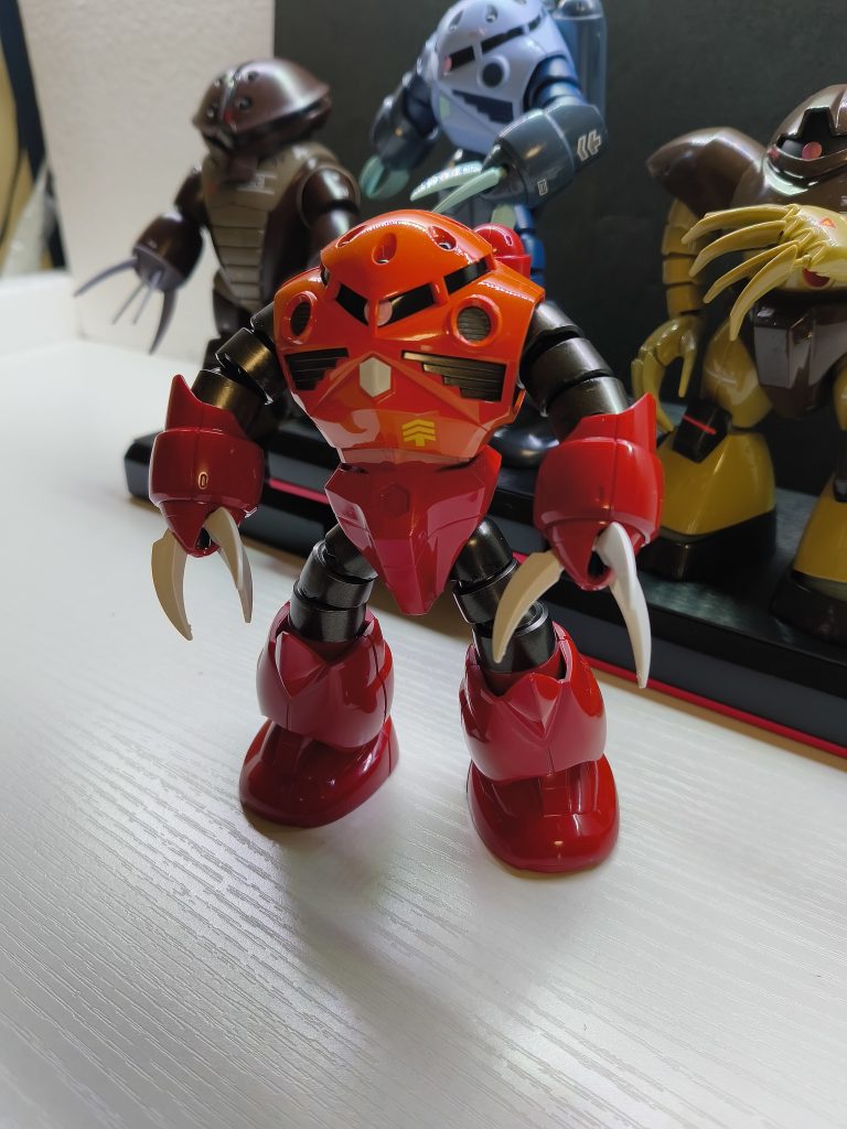 赤いモビルスーツの中でもズゴックはザクIIの次に赤が似合うと思う 