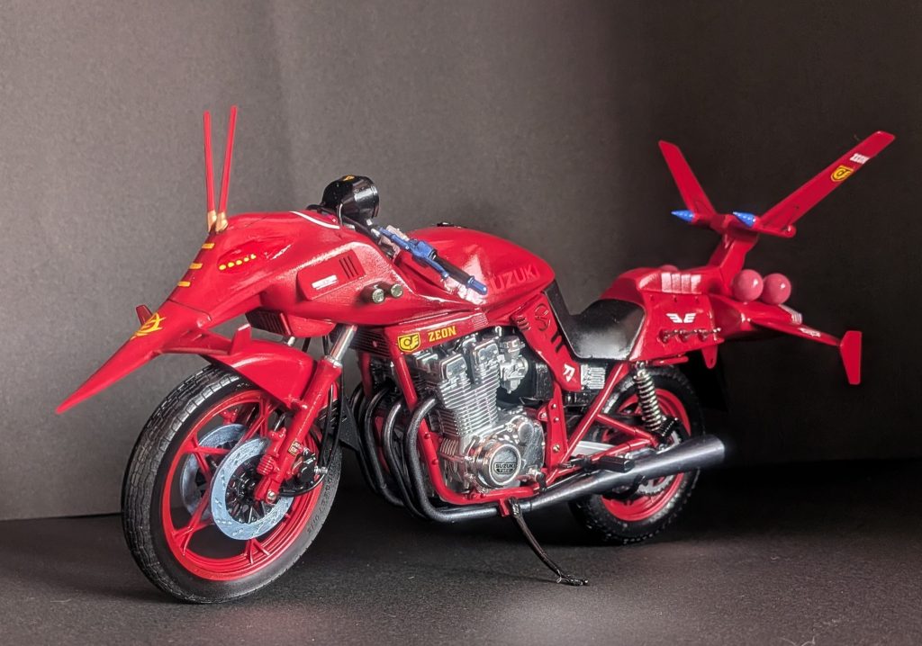 ネーミングは X (旧Twitter)のフォロワーさんが名付けてくれた「モト・グワジン」※ ちょっぴり宇宙刑事シャリバンちっくw