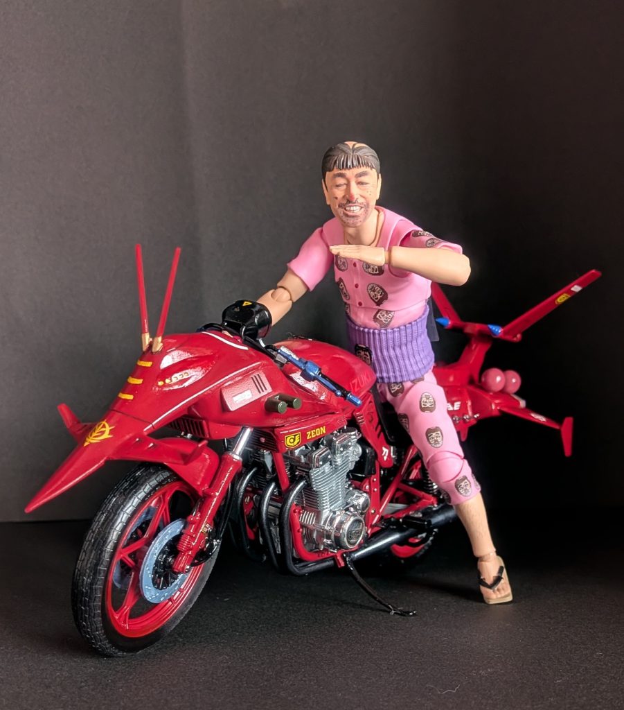 フィギュアに造詣がない為、ほとんど持っていないのですが…志村けんだけは持っていて変なおじさんもいい感じにハマりましたwww