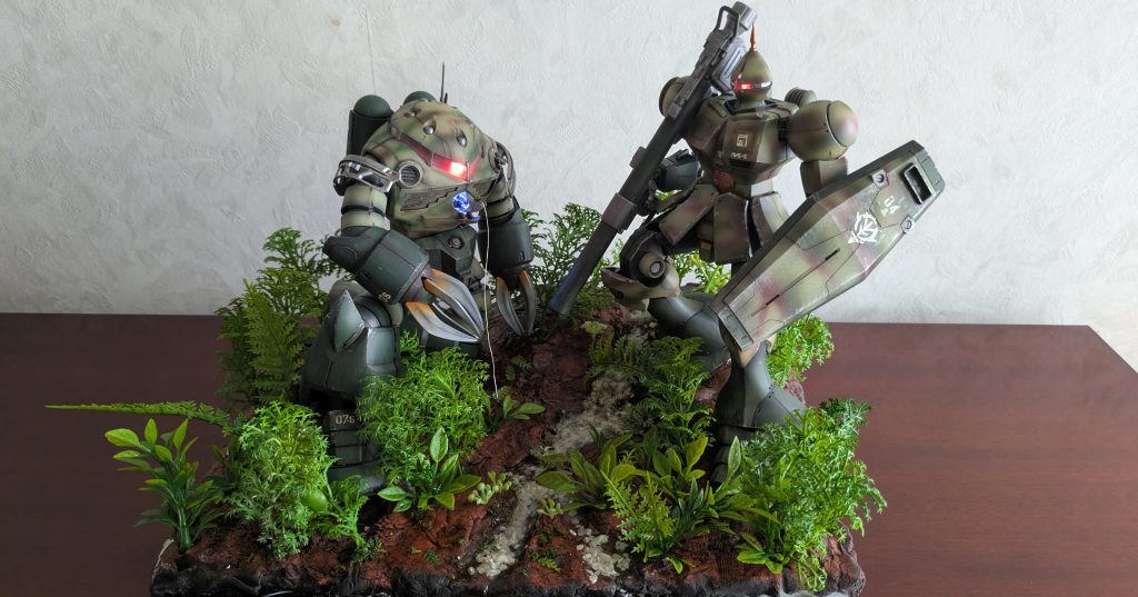 全体像 やっぱり時間と労力をかけて作ってかつ、自信があったので一次予選受かって欲しかったな〜