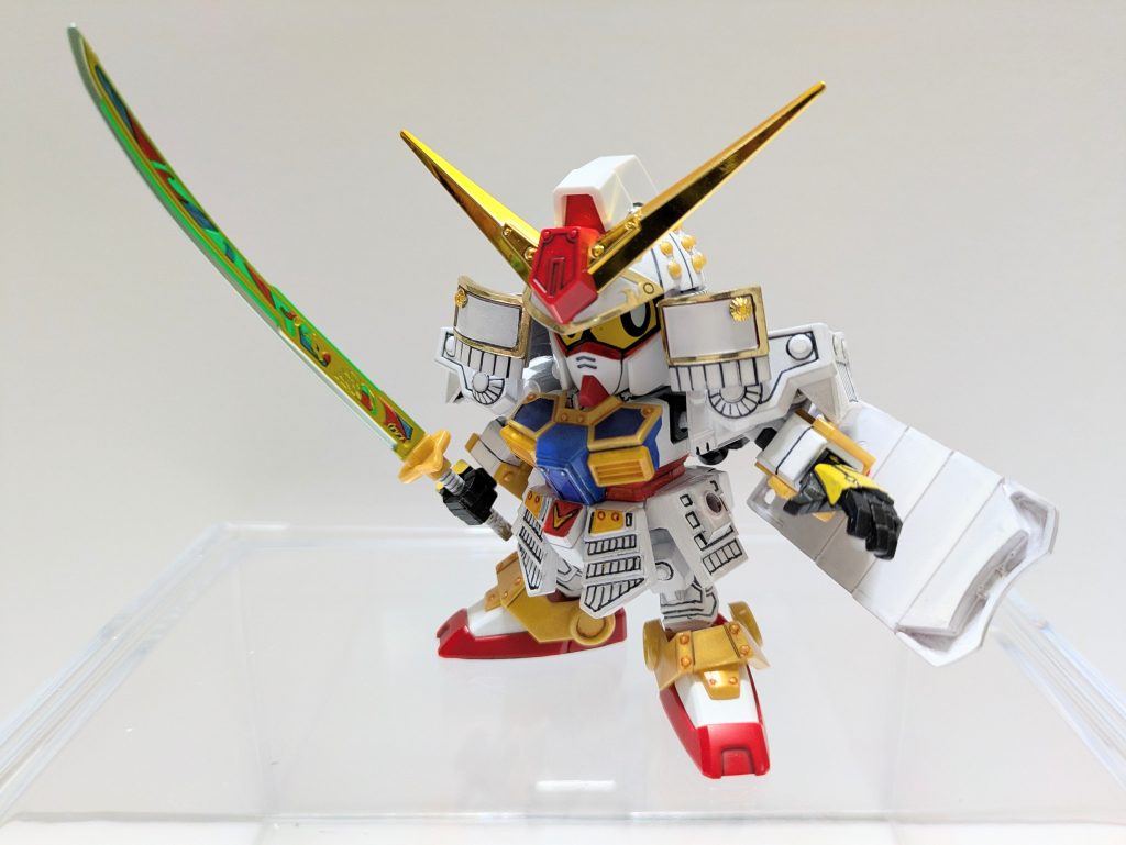 〝光の神器〟武輝丸を構え、白帝、大地に立つ!!