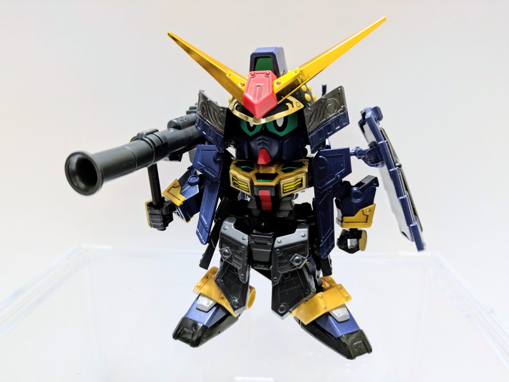 バズーカも余剰パーツで。持ち手だけランナーで加工しました。