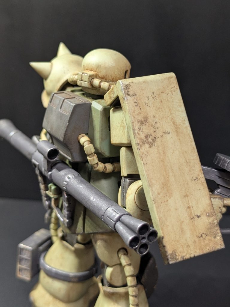 HGUCザクII–3枚目/制作者：KEI