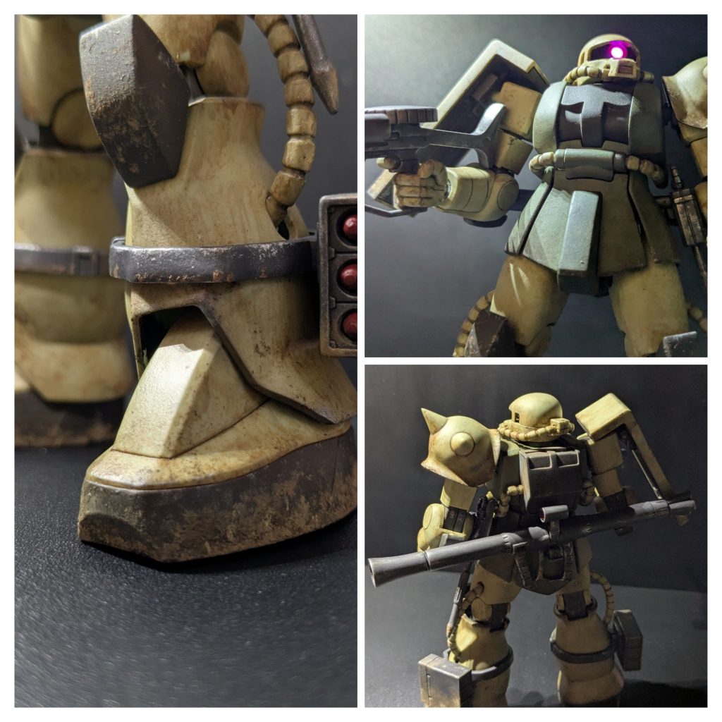 HGUCザクII–4枚目/制作者：KEI