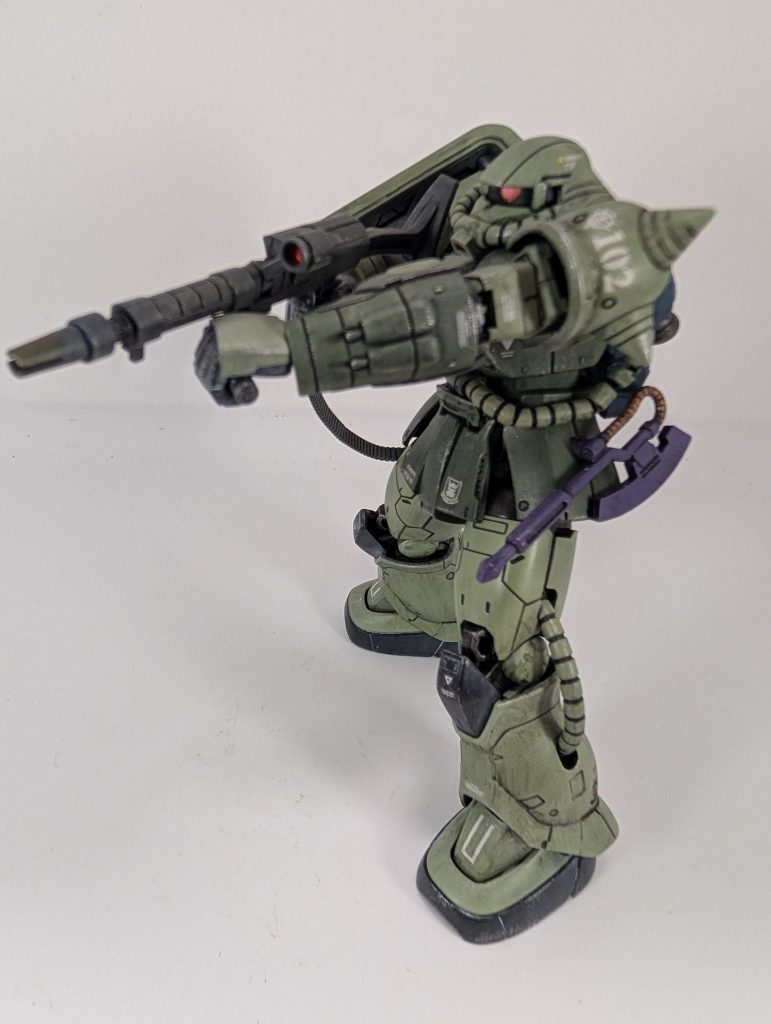 HGUCザクII TYPE C-6/R6 [ペインティングモデル]–8枚目/制作者：ガラピコ