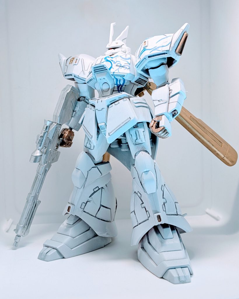 白のゲルググです!でも白狼専用機じゃありません!