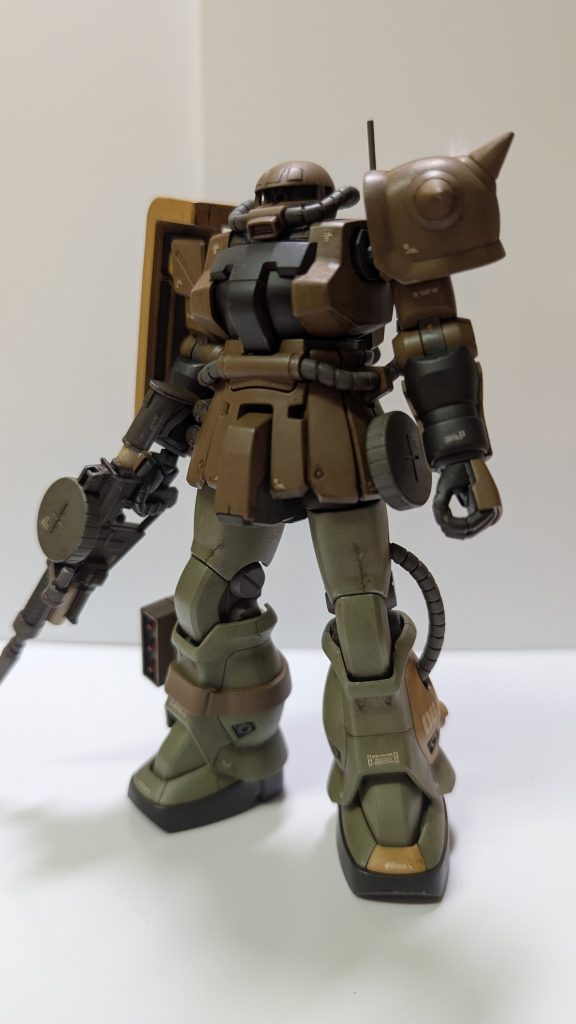 センチネルの配色設定でニコイチカラーで筆塗りしました。