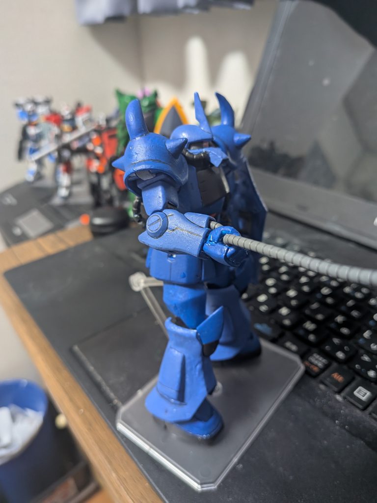 グフ・全塗装–4枚目/制作者：MrR