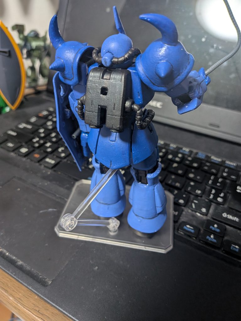 グフ・全塗装–5枚目/制作者：MrR