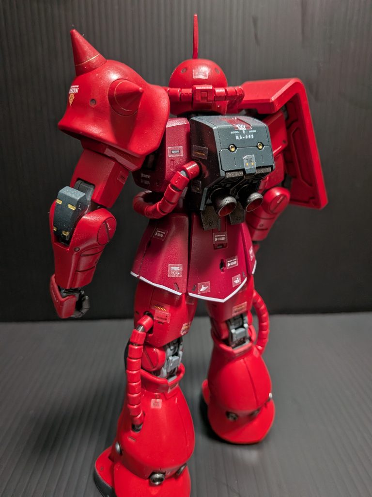 MG ZAKUⅡ シャア専用(オリジンぽく)–5枚目/制作者：MuMucafe