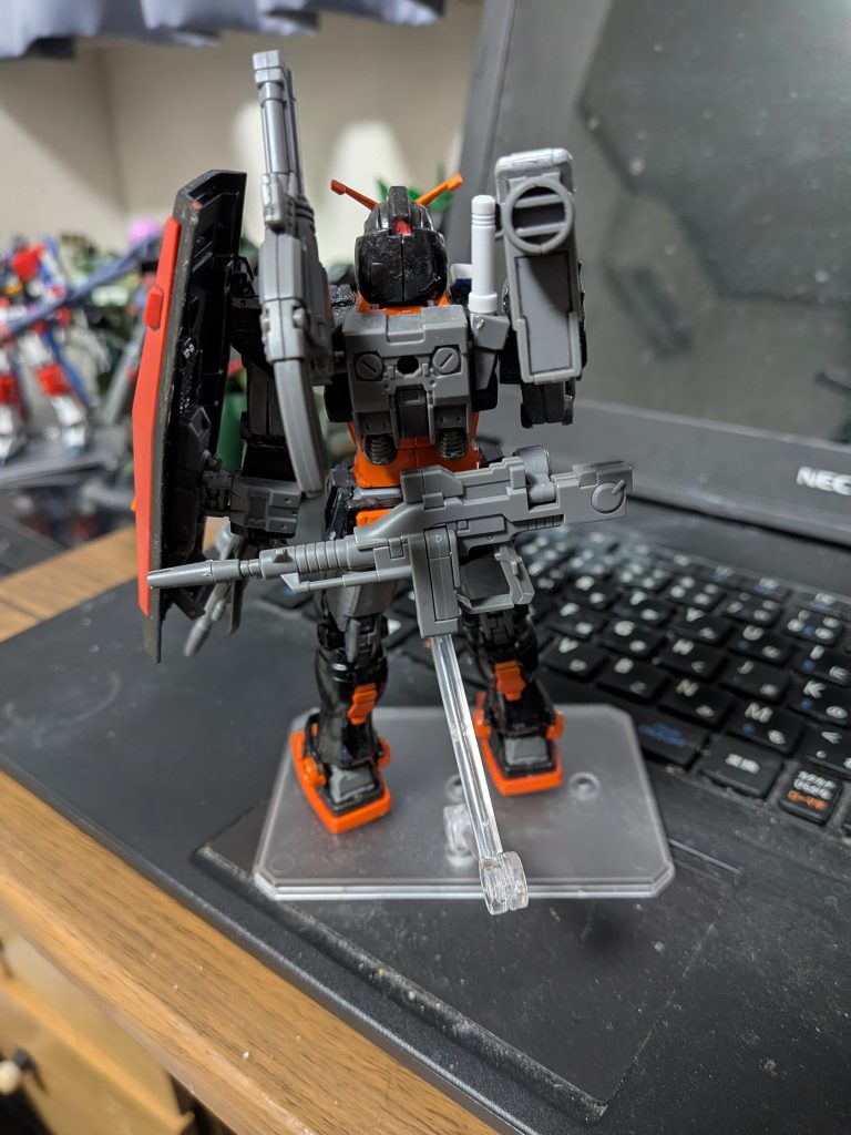 ブラックガンダム–3枚目/制作者：MrR