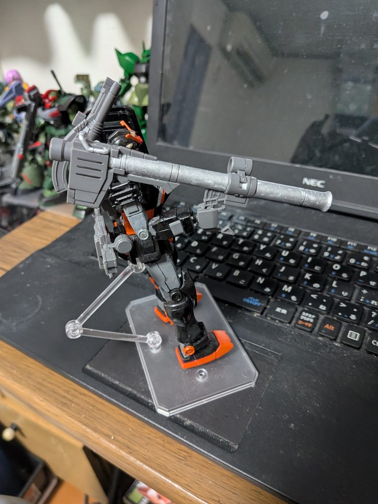 ブラックガンダム–4枚目/制作者：MrR