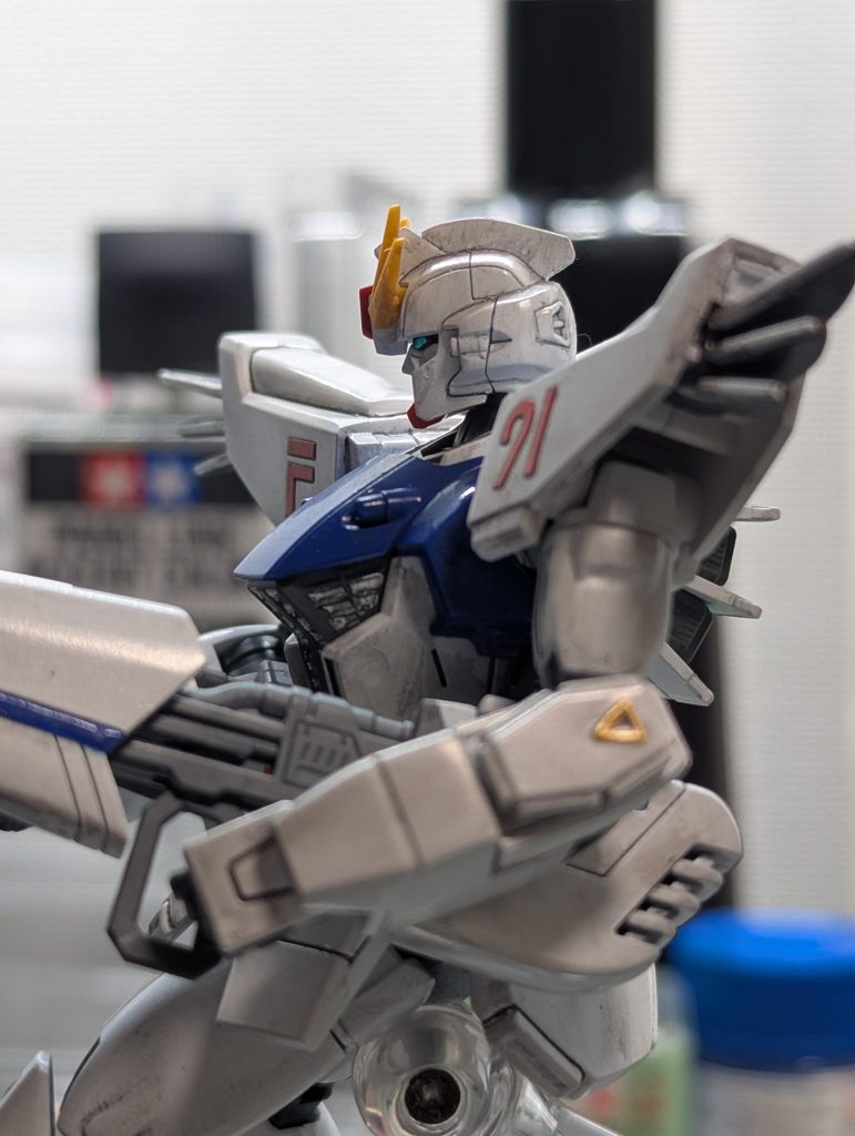 HG ガンダムF91–2枚目/制作者：Roychick