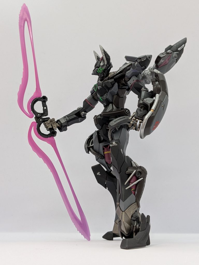 作成したシルバー系、ゴールド系数色で色分け塗装しました。