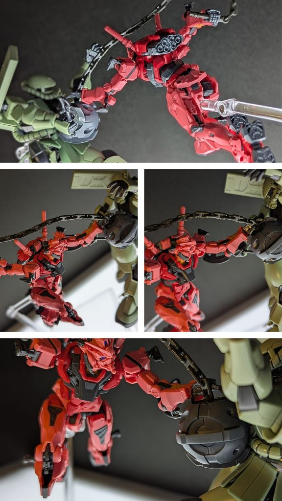 赤いガンダム 素組み–4枚目/制作者:kinneko