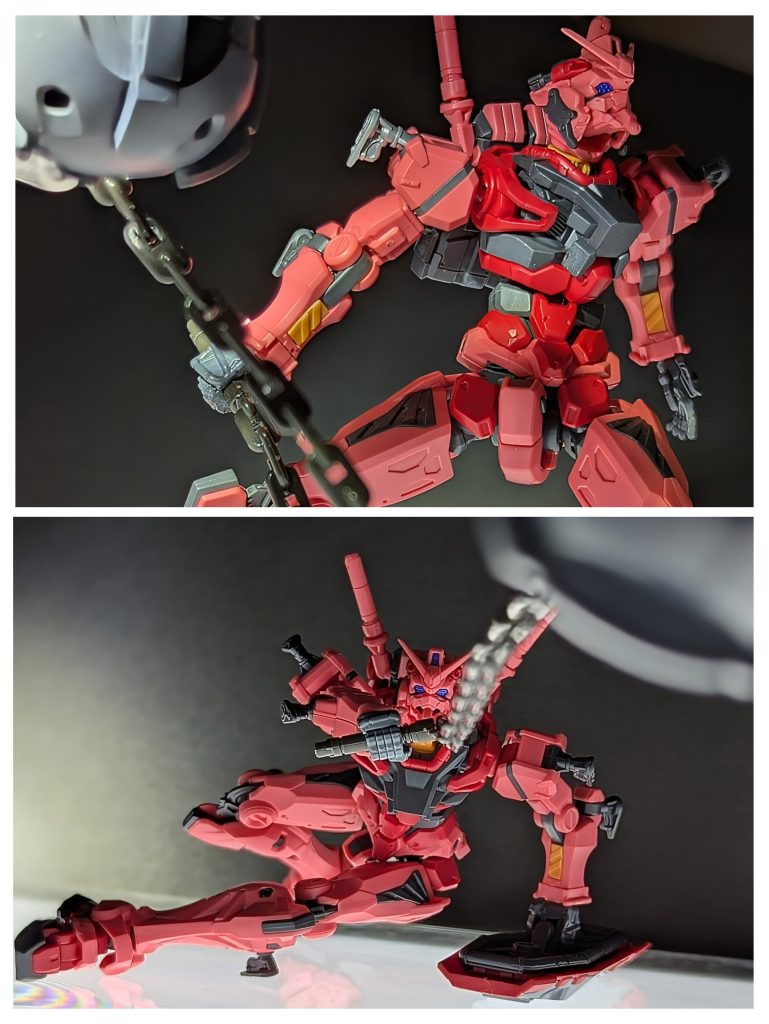 赤いガンダム 素組み–3枚目/制作者:kinneko