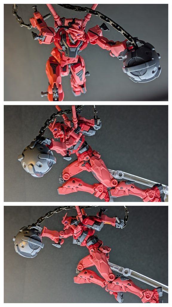 赤いガンダム 素組み–2枚目/制作者:kinneko