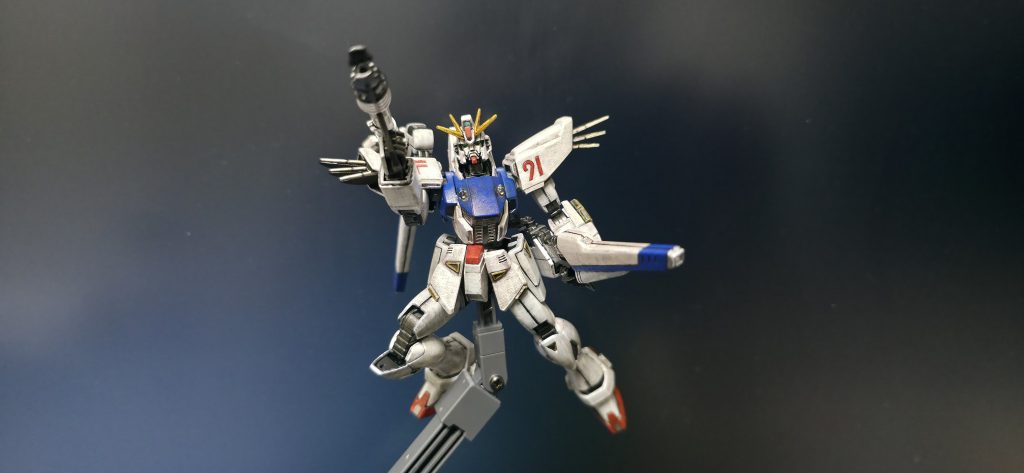 HGUCガンダムF91–2枚目/制作者：あきらこじま