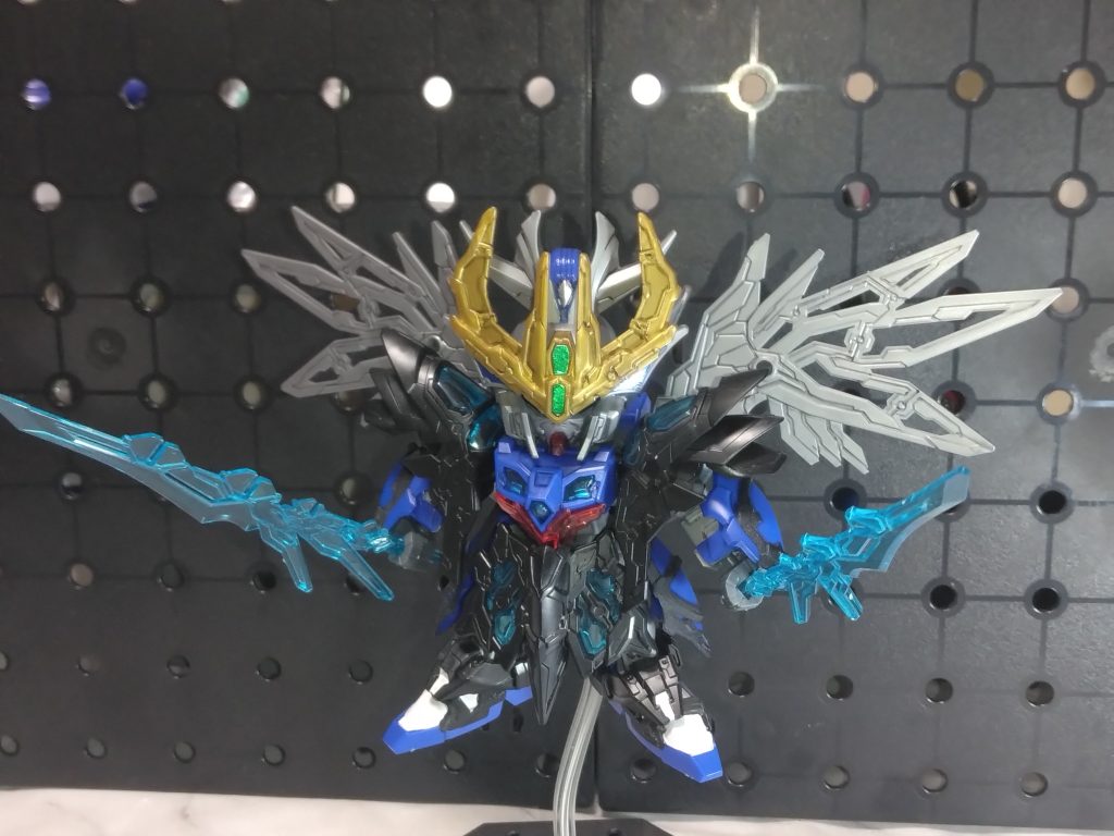 色分けも少なく、細かい部分の塗装も多かったですが、たまに制作するSDも楽しかったです😊