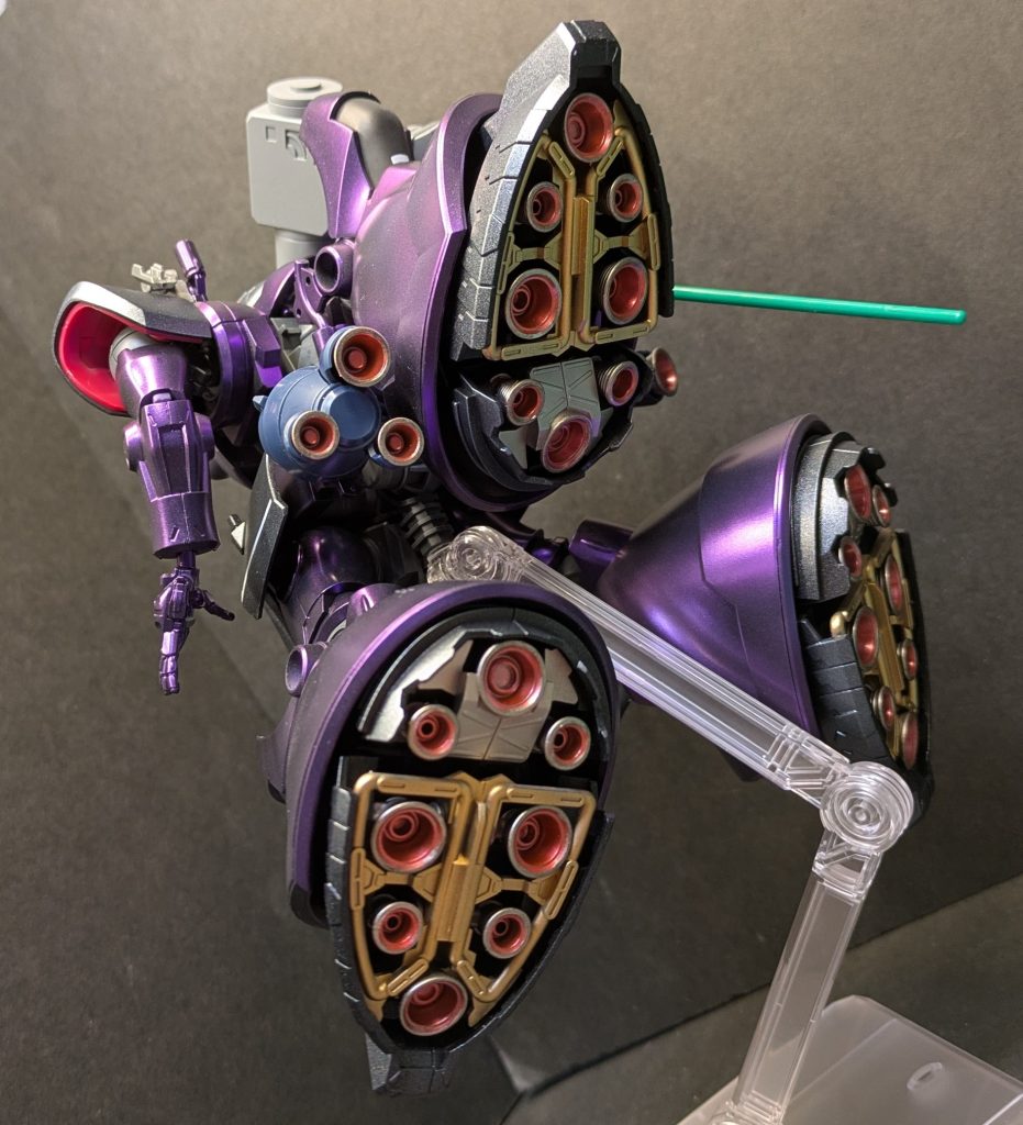 普段はやらないですがバーニアも塗りました 