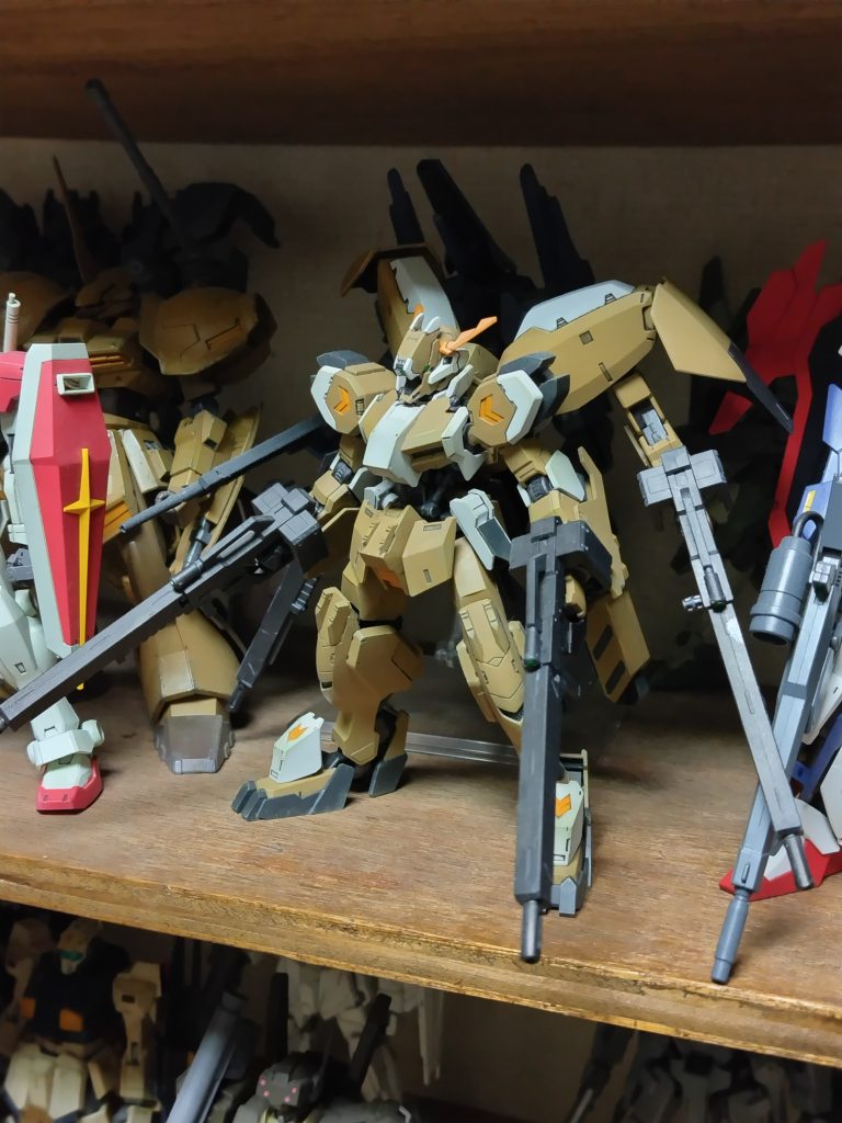 作品名：復活のグシオンリベイクフルシティー<p>名前長！ 隠し腕パーツを取られていたのですがジャンクを手に入れて復活。 同時にジャンクのグシオンリベイクもついてたのでどうにか料理します。</p>
