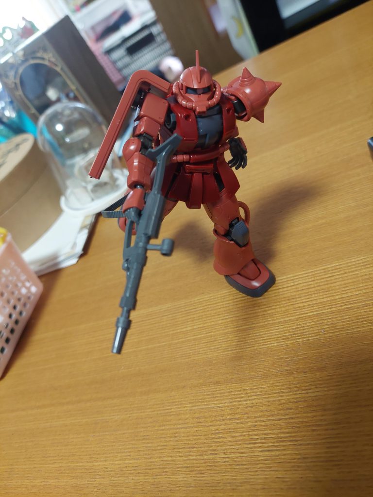 塗装前　塗装するとかっこいいけど、塗装してないものは塗装ハゲ気にせず、気軽に触れるんだよなー