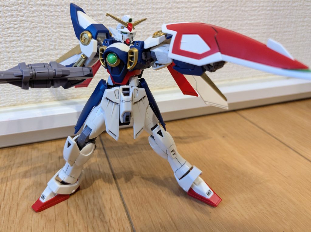 もう一つブンドド。作りながら昔のスーファミのやつを思い出し、この構えをさせたくなり〜の１枚。強パンチのシールド、大変お世話になりました（笑）