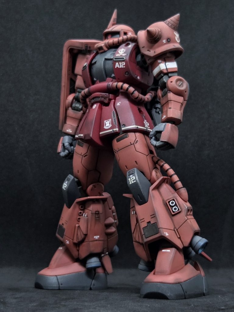 HG MS-06R-1A ZAKU II HIGH MOBILITY TYPE–2枚目/制作者:kuro@A91