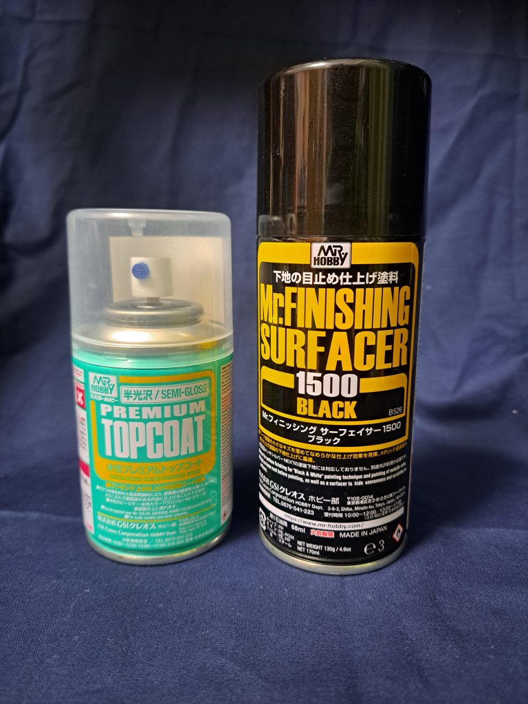 下地と仕上げに使用したものです