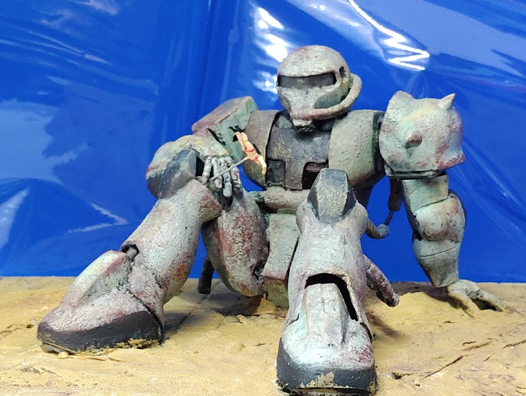 モチーフはダグラムからです。前々から考えていたのですがやっと形に出来ました。