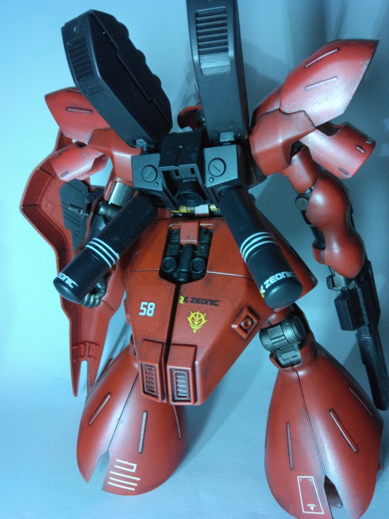 HG サザビー簡単フィニッシュ–2枚目/制作者：KITAKUBU WORLD