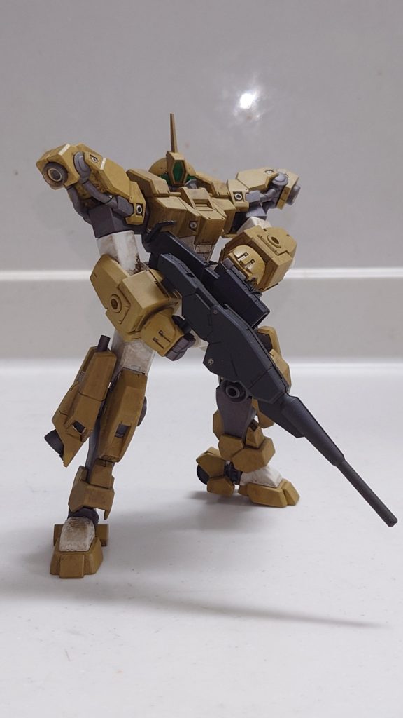 ビームライフル装備