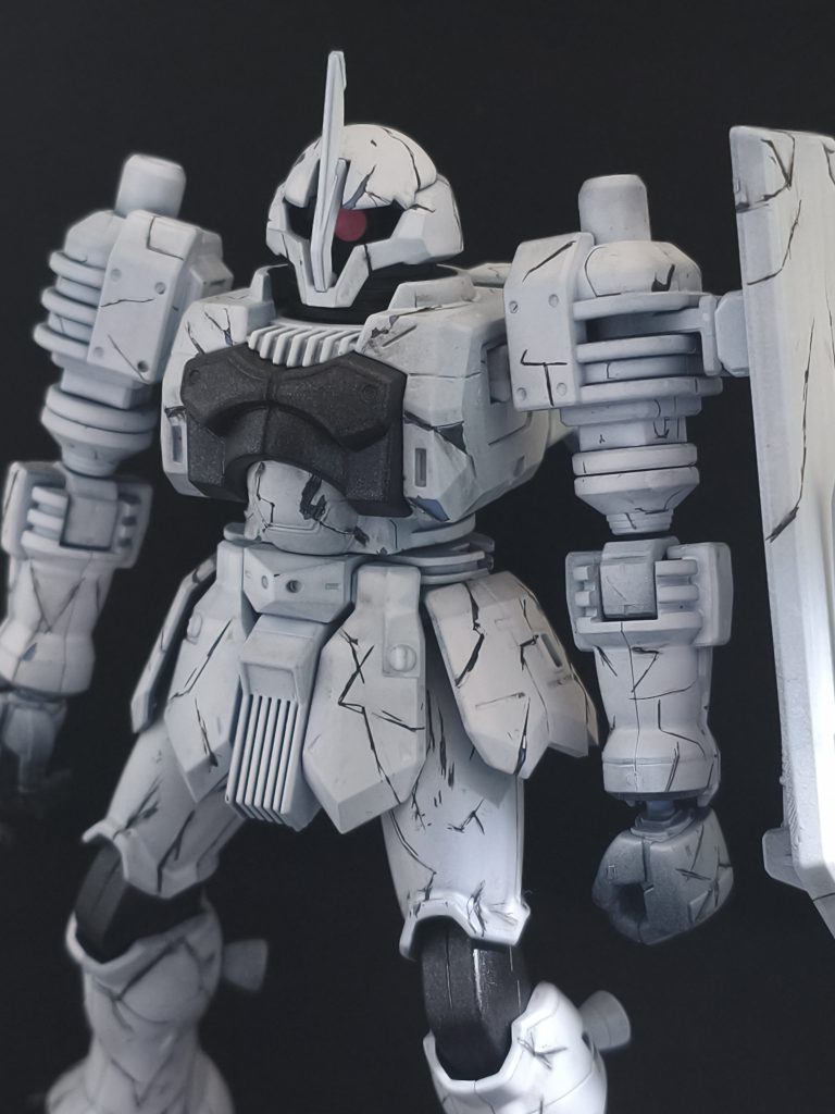 最後につや消しして今回は完了です✨ヅダは見た目でガイコツのイメージがあったので、なんとかカタチになって良かったです✨今回も最後までご覧頂きありがとうございました😊