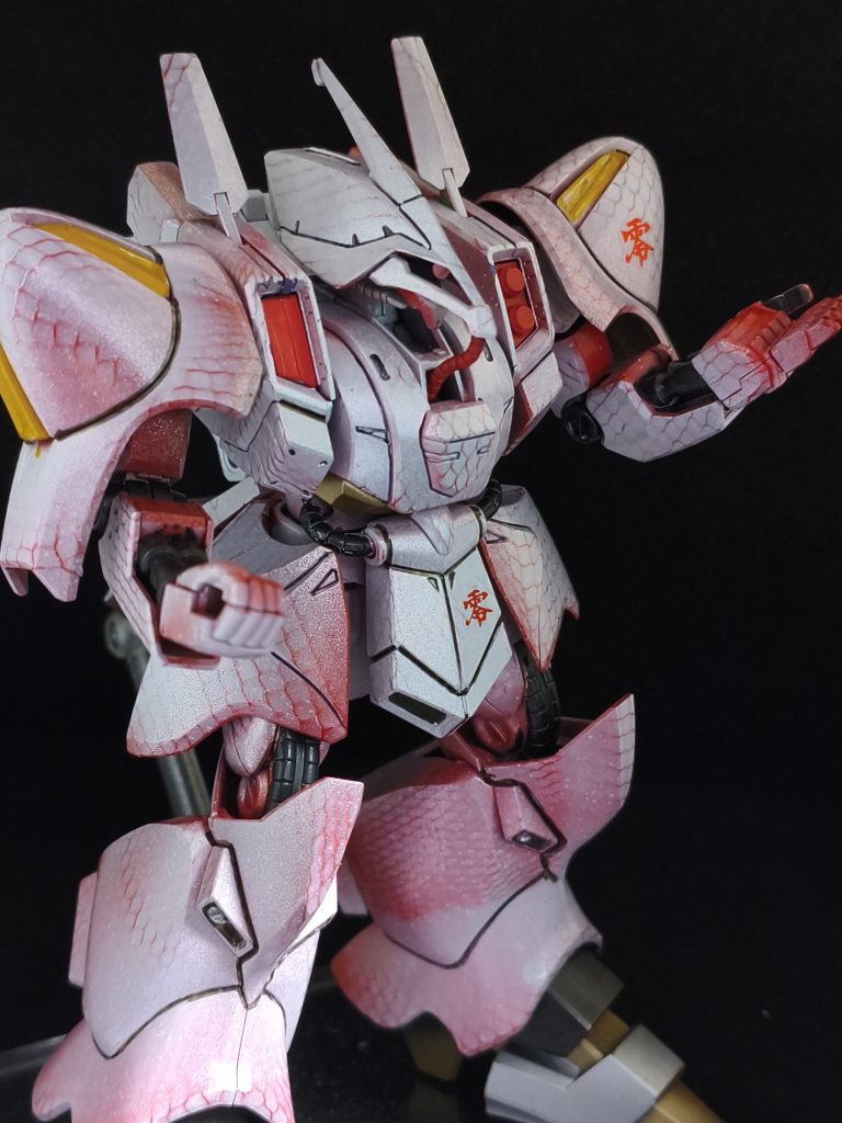 こっち側は見せられない方ですね🤣蛇柄薄い方です🐍一応今回は光沢仕上げにしております✨