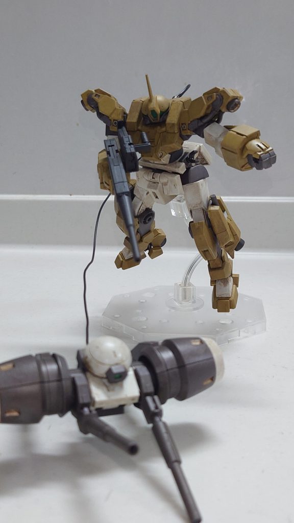 バオリパック射出！結局戦闘シーンはなかったような(gundam-kao1)