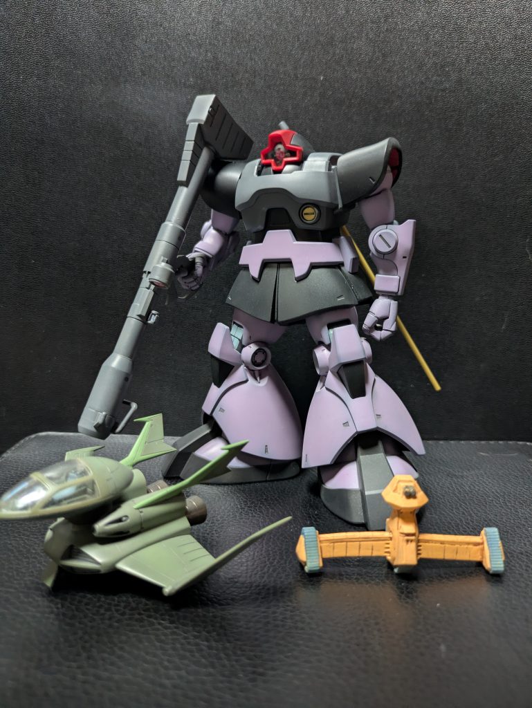 陸戦部隊と出撃するドム2ちょっとレアなキュイも！今回もいろんなかたのドムの作品見れて良いドムの日ですね！