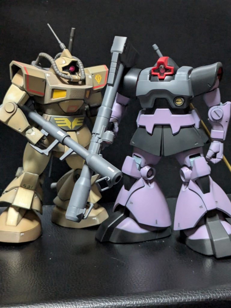 トロピカルな気分を味あわせてもらうドム