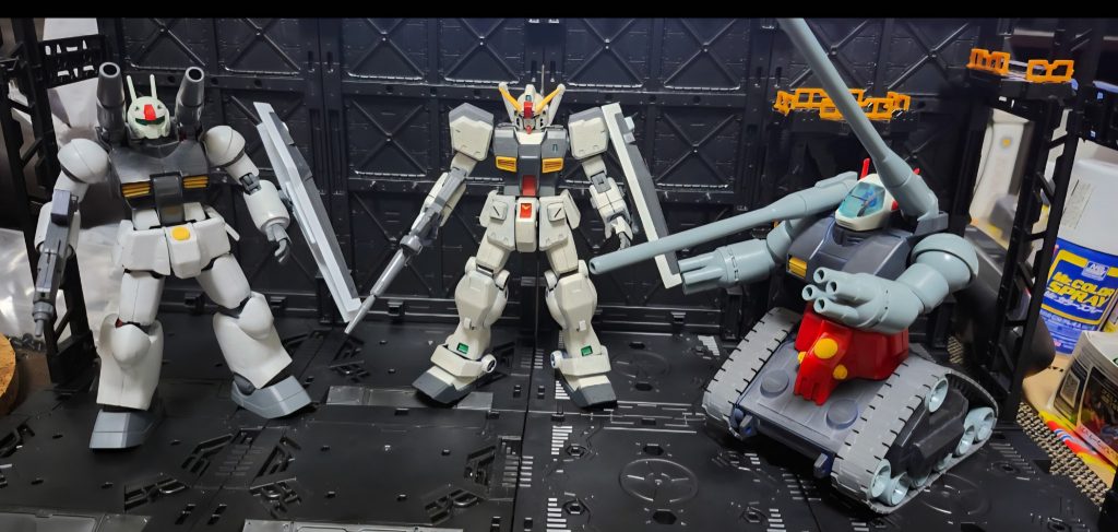 3機揃って一部隊