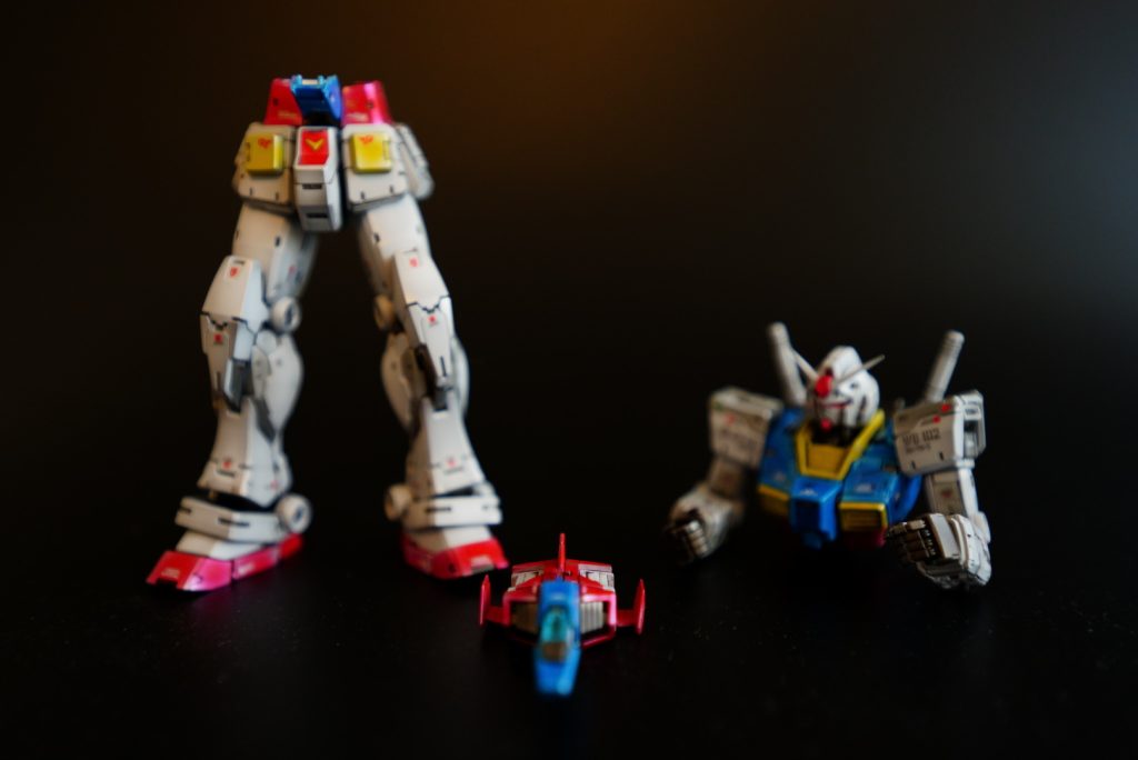 RG  ガンダム　Ver.2.0  シルバー立ち上げ–3枚目/制作者：のぶ