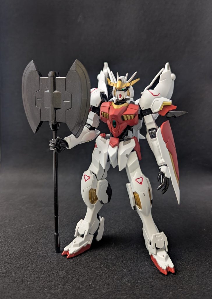 メイン武器は大型アックスにしました、武器をどうするか考えてる時に真ゲッター1のイメージが浮かんだのでこれにしました