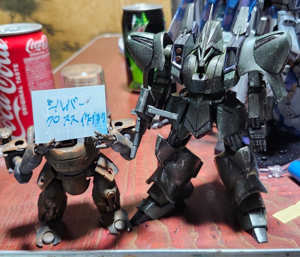 百作品投稿記念 歴戦のMS制作講座 アイザック編–2枚目/制作者：塗装狂主任