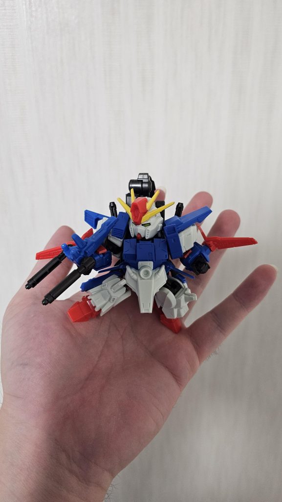 ミニフルアーマーZZガンダム–3枚目/制作者：Agashira