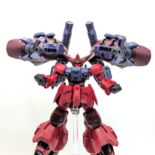 新しいミキシングをスタートさせるために今回のメインの機体になるガンダムGP-羅刹天を素組みしました✨️素組みだけでも可動やギミックにボリュームがあって最高にかっこいいキットです!☺️何よりタイトルにあるように一番好きなあの機体になれる可能性しか感じないので頑張ってみようと思います✨️YouTubeショートあげました↓（2枚目）