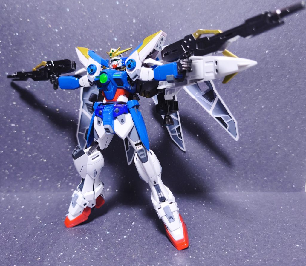 HGAC ウイングガンダムゼロ(EWカラー)–4枚目/制作者:KUMAKEN