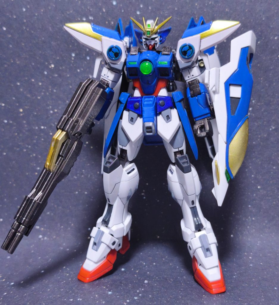 HGAC ウイングガンダムゼロ(EWカラー)–2枚目/制作者:KUMAKEN