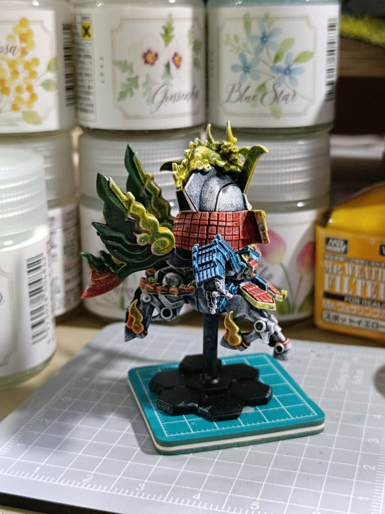 出番のあまり無かった塗料を活用できて満足です😊