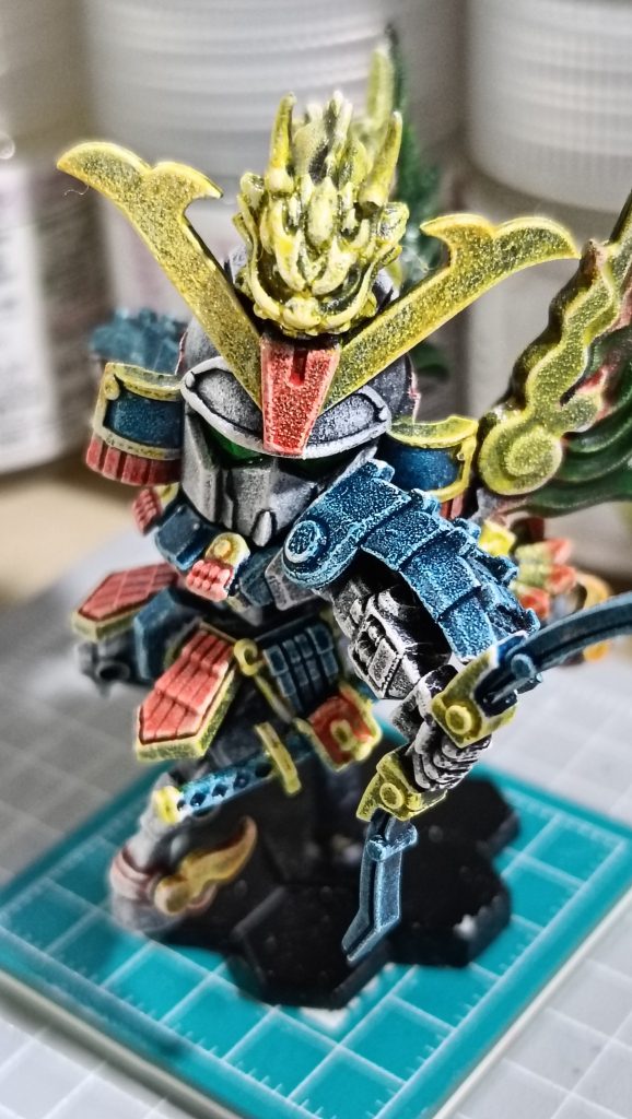 ジュワッと染めてやるので、そんなに精密に塗り分けしてなくてもそれっぽい感じになってくれるので、時短テクニックとして確かに効果的でした。