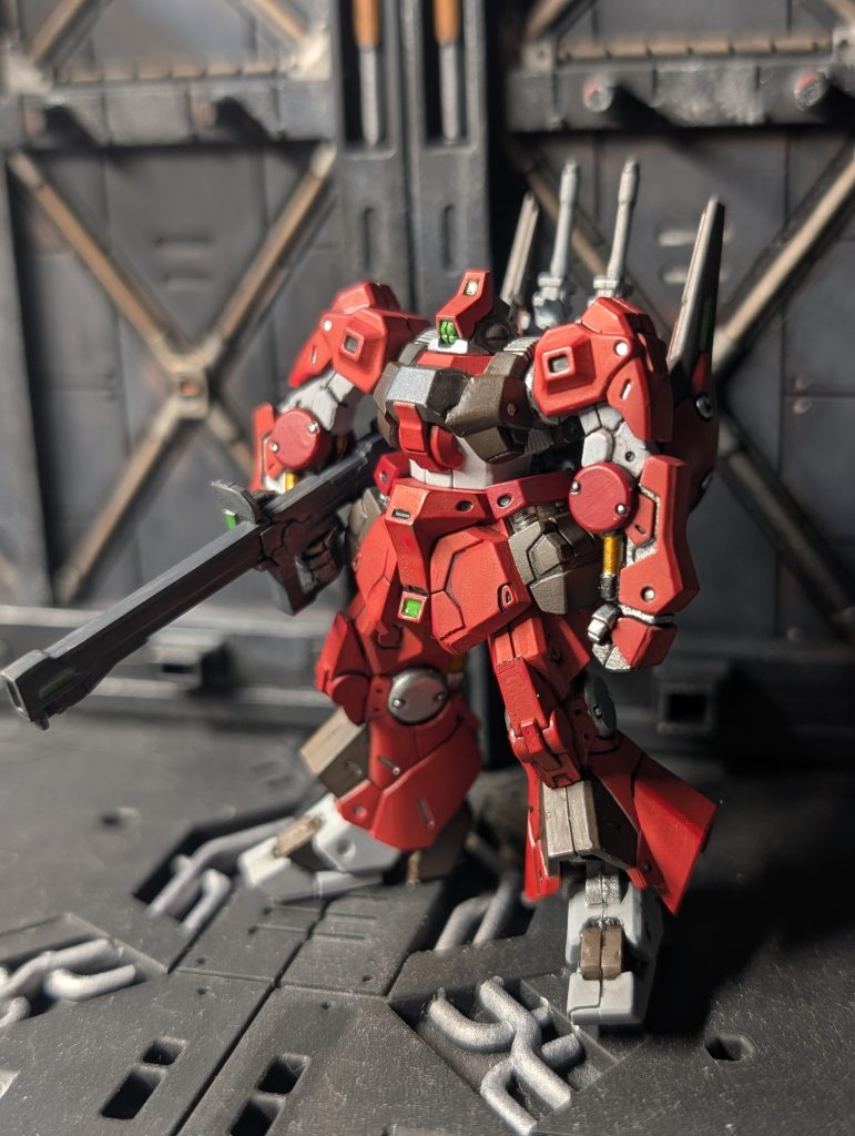 細部に色を入れてスミ入れをしてある状態になります