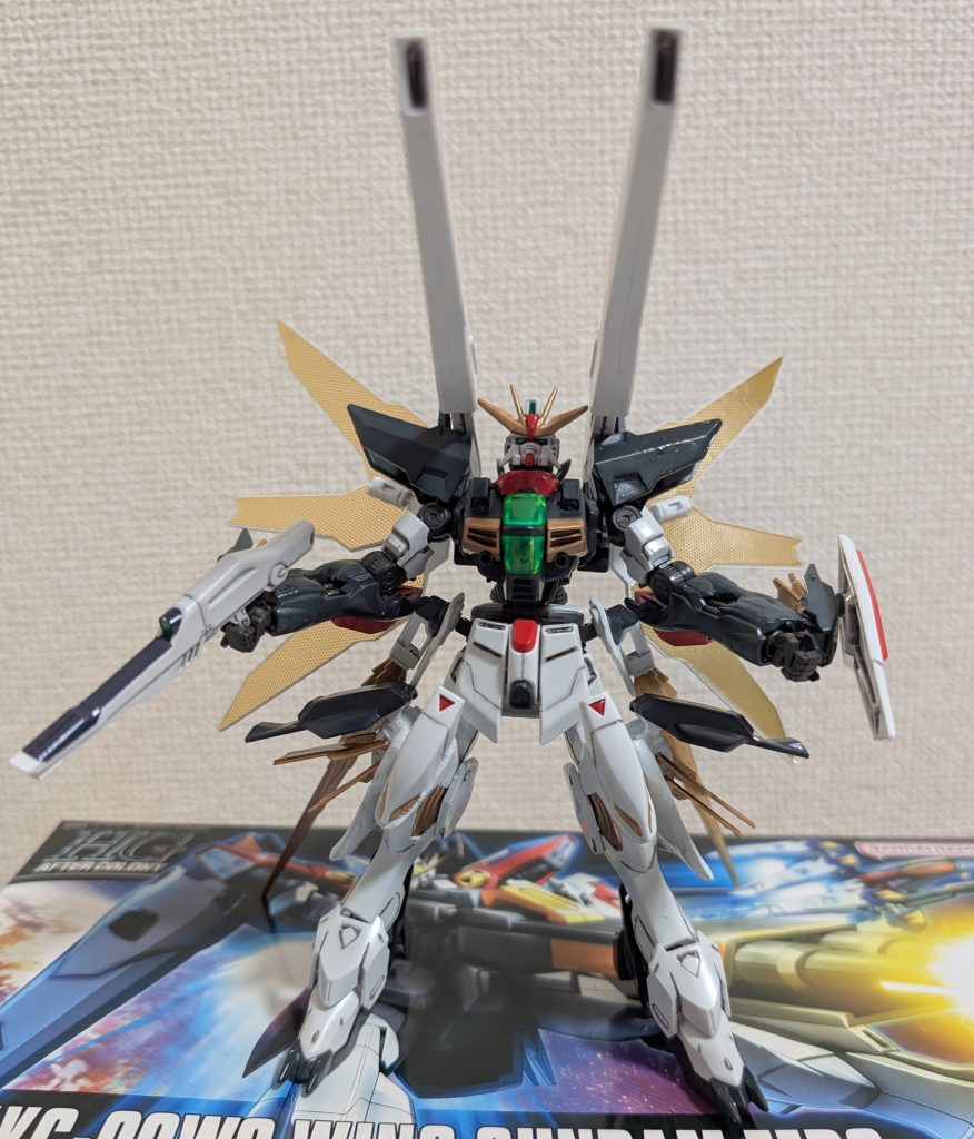 もちろん本家の最大武器、ツインサテライトキャノンも展開出来ます。